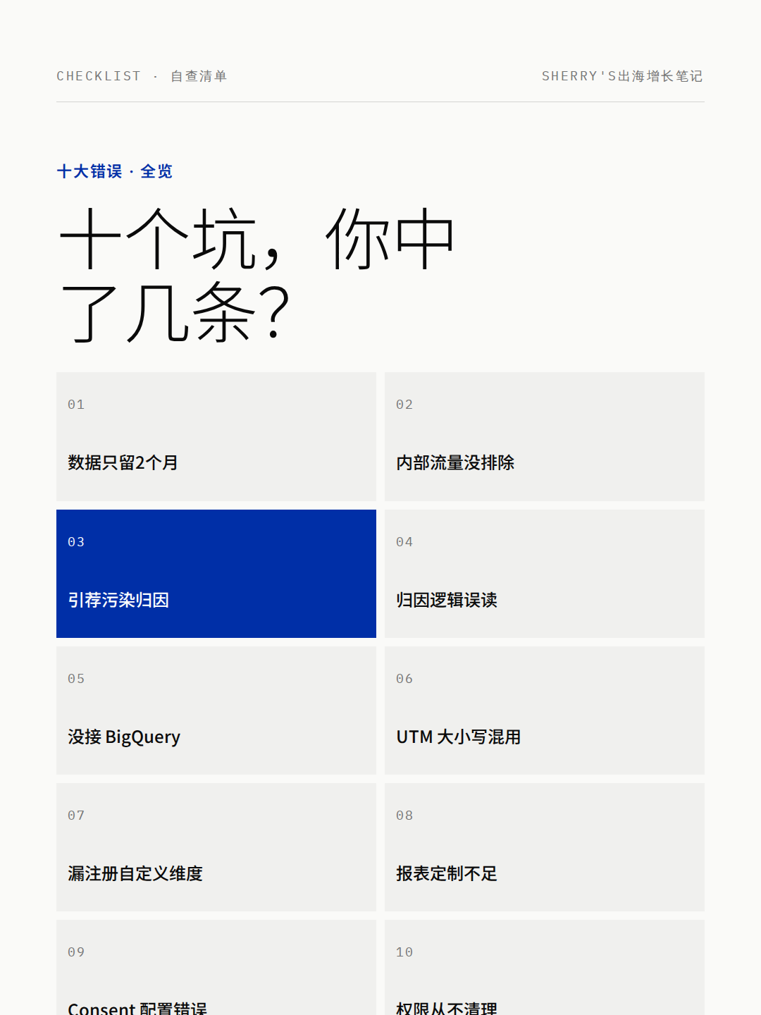 GA4 与电商数据口径检查图