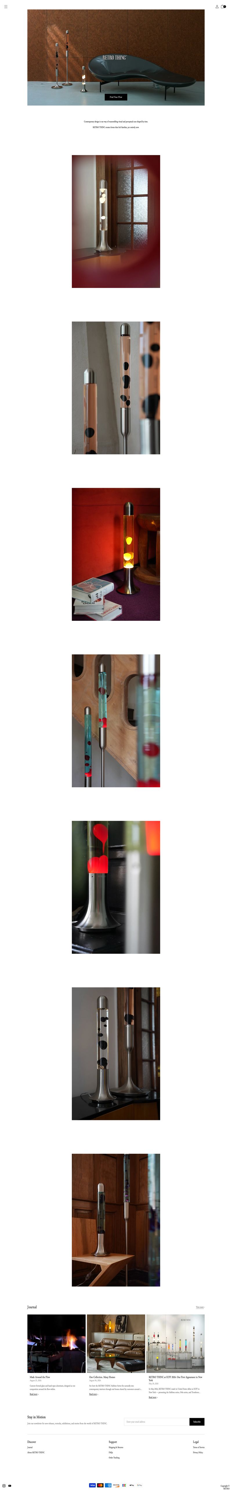 品牌独立站整页设计长图展示